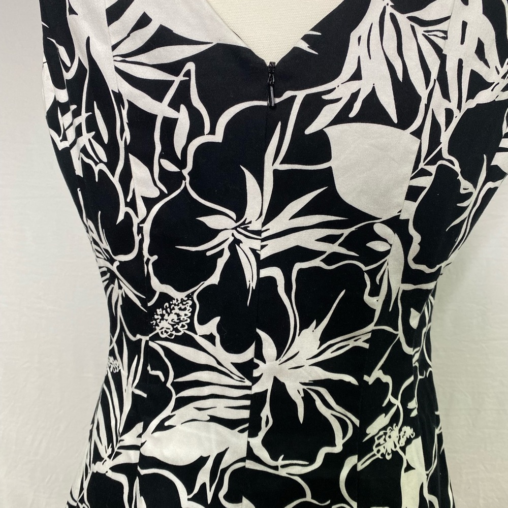 Ann Taylor size 8 ,Black and white color dress zipper - Picture 5 of 11